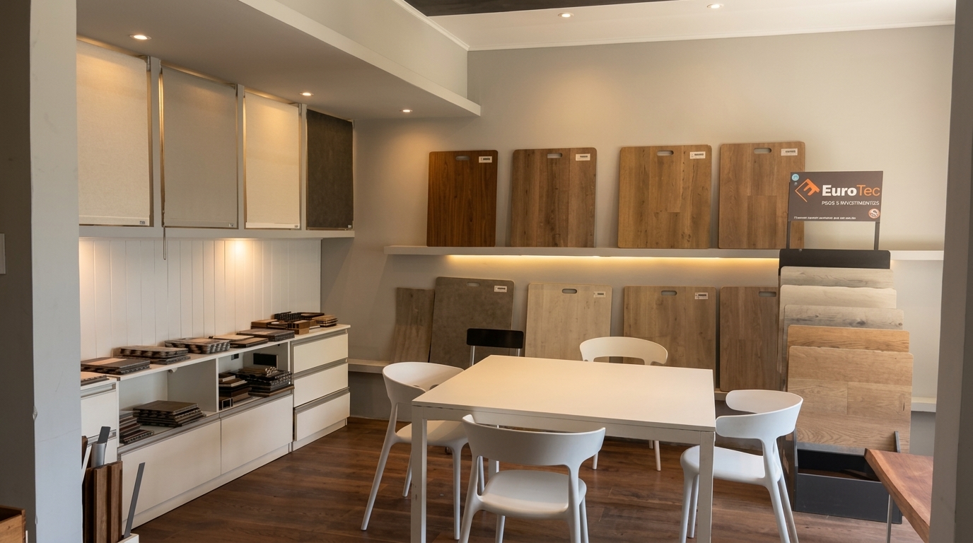 Showroom oficial icoo en Corrientes — Pisos vinílicos SPC, revestimientos y cortinas roller